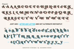 Creative Vintage Font Duo
