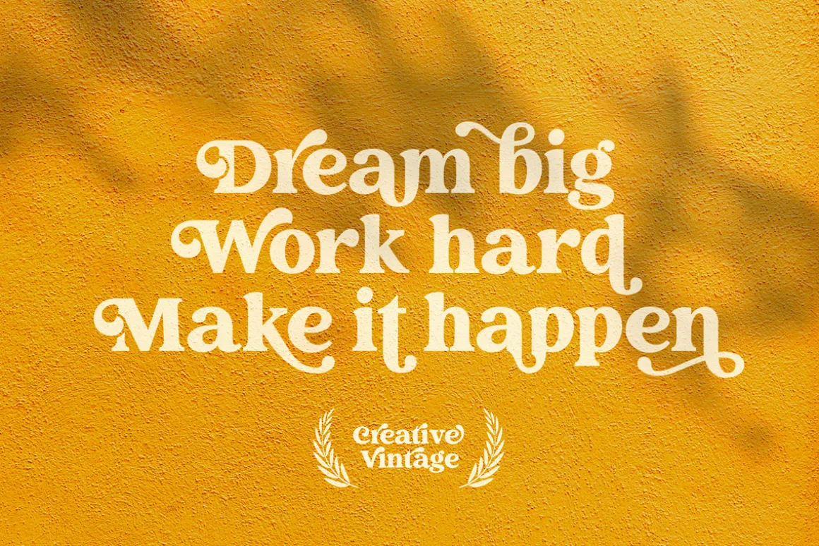 Creative Vintage Font Duo