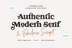 Creative Vintage Font Duo