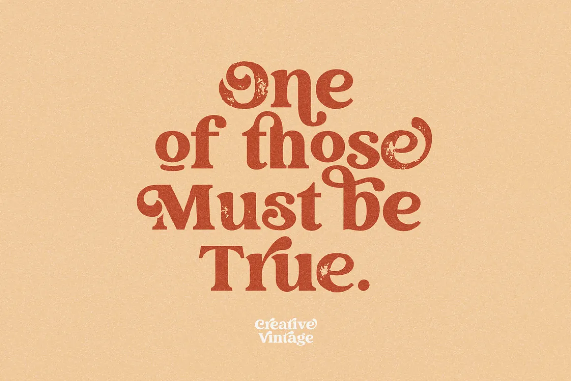 Creative Vintage Font Duo