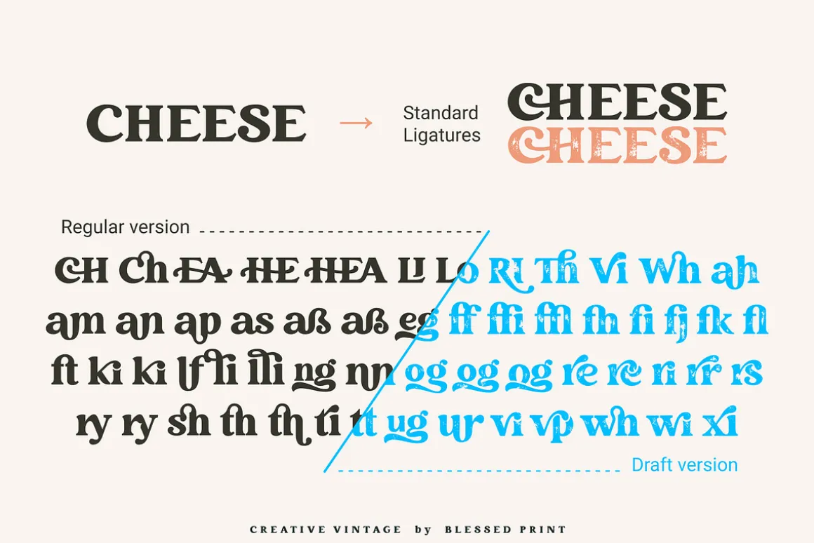Creative Vintage Font Duo