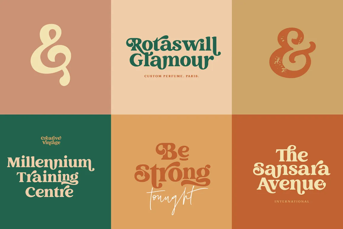 Creative Vintage Font Duo