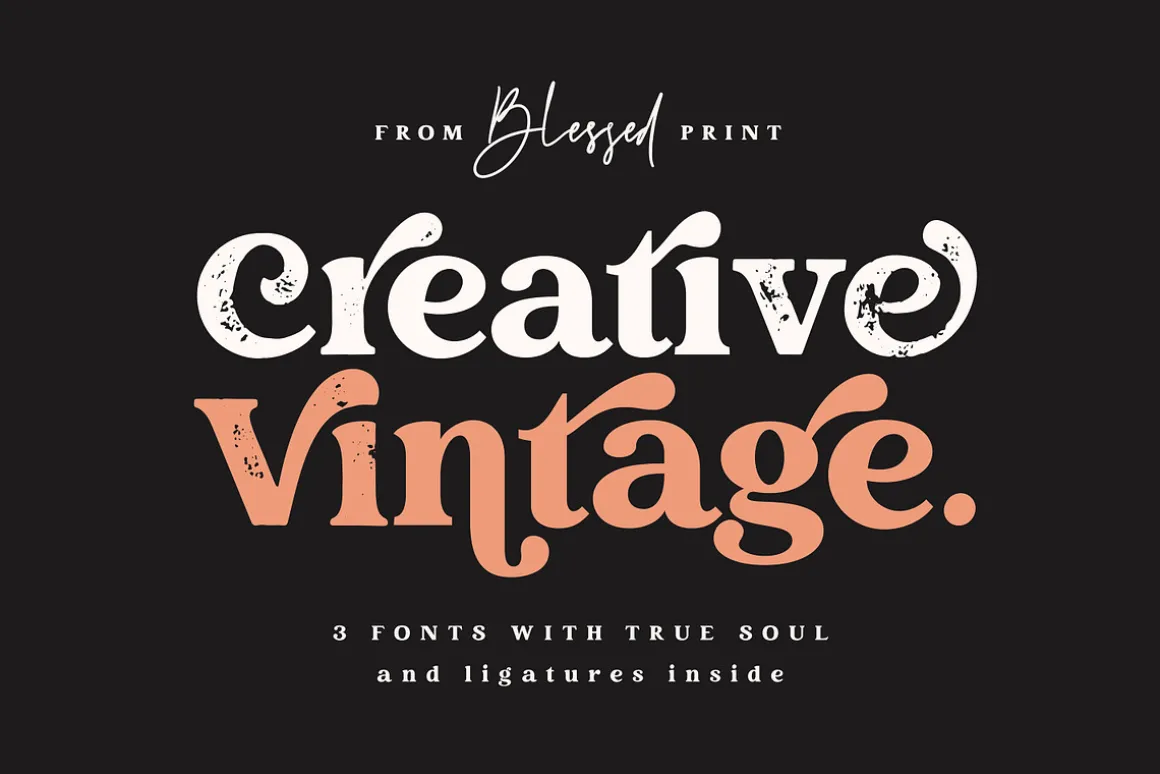Creative Vintage Font Duo