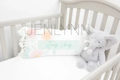 Crib Pillow Mockup, PSD