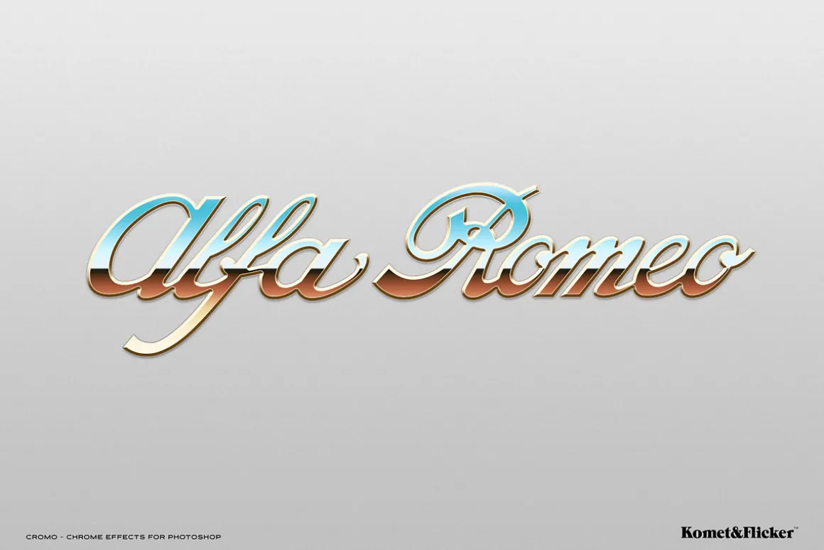 CROMO - Chrome Effects for Photoshop