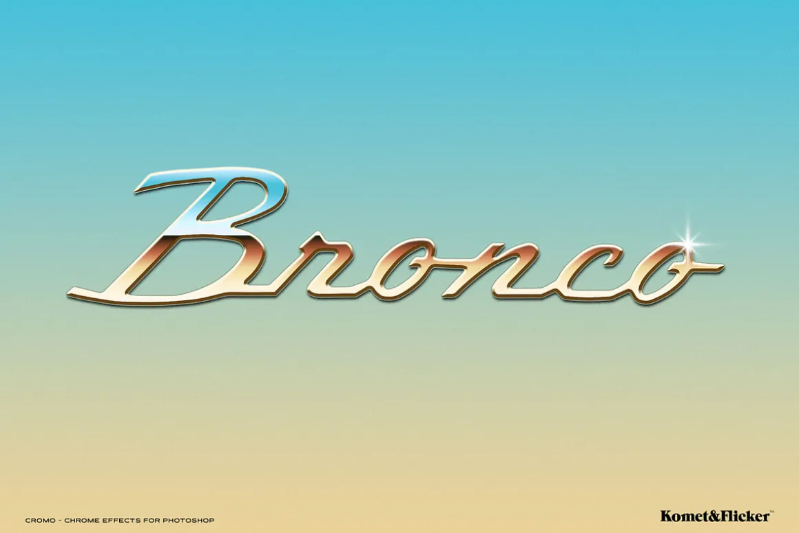 CROMO - Chrome Effects for Photoshop