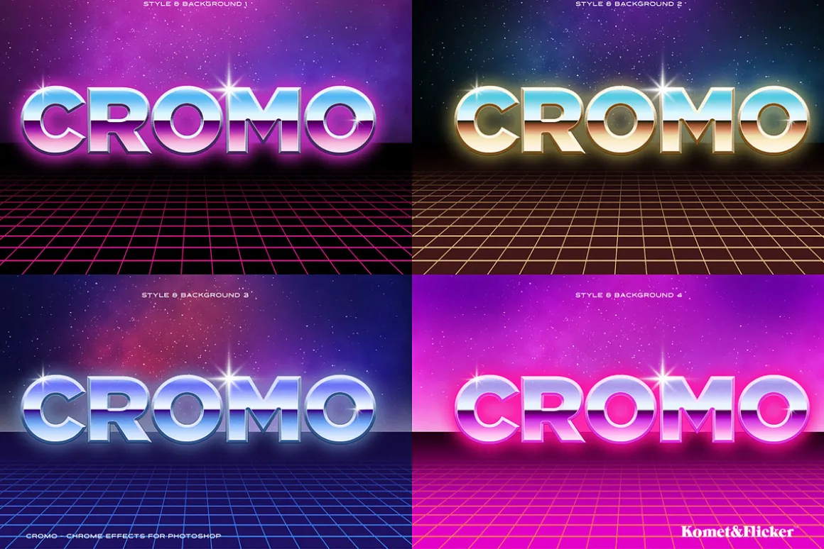 CROMO - Chrome Effects for Photoshop