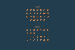 Cronor - Modern Sport Typeface