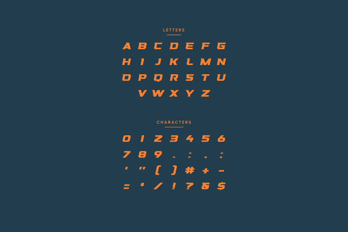 Cronor - Modern Sport Typeface