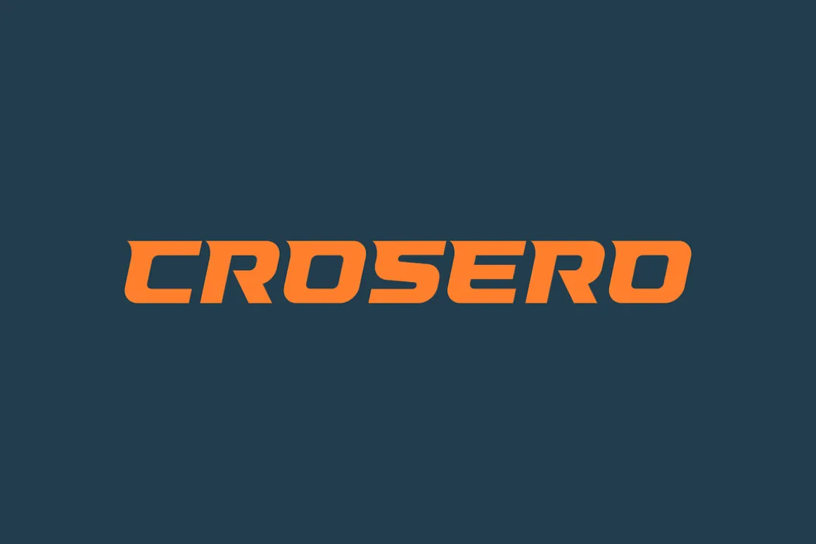 Cronor - Modern Sport Typeface