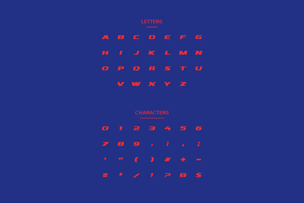 Crosher - Modern Sport Typeface