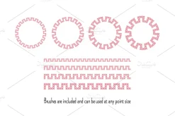 Cross Stitch Embroidery Borders