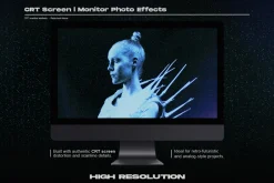 CRT Screen l Monitor Photo Effects