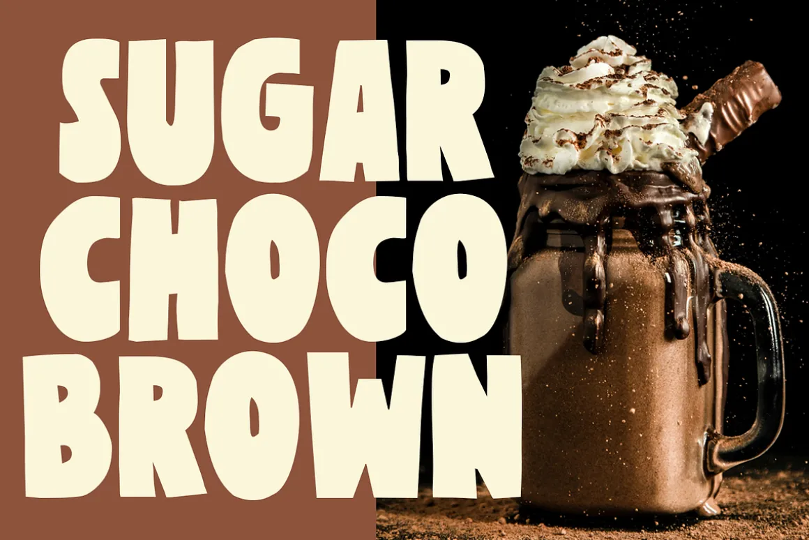 Crumble Cheesecake Bold Playful Font