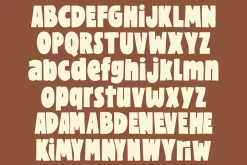 Crumble Cheesecake Bold Playful Font