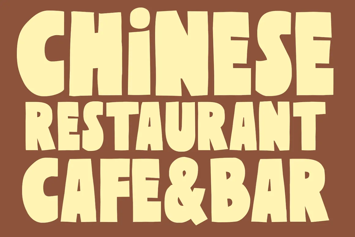 Crumble Cheesecake Bold Playful Font