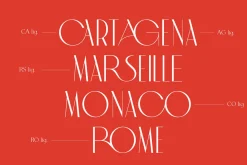 Crystal Noir | Sans Serif Font
