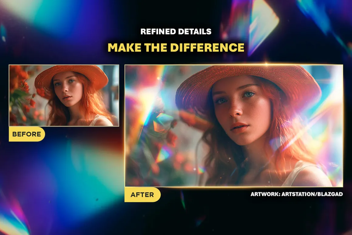 150+ Crystal Light Leaks Overlays