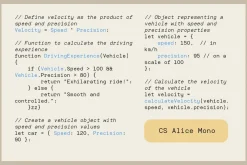CS Alice Mono – Monospaced Font
