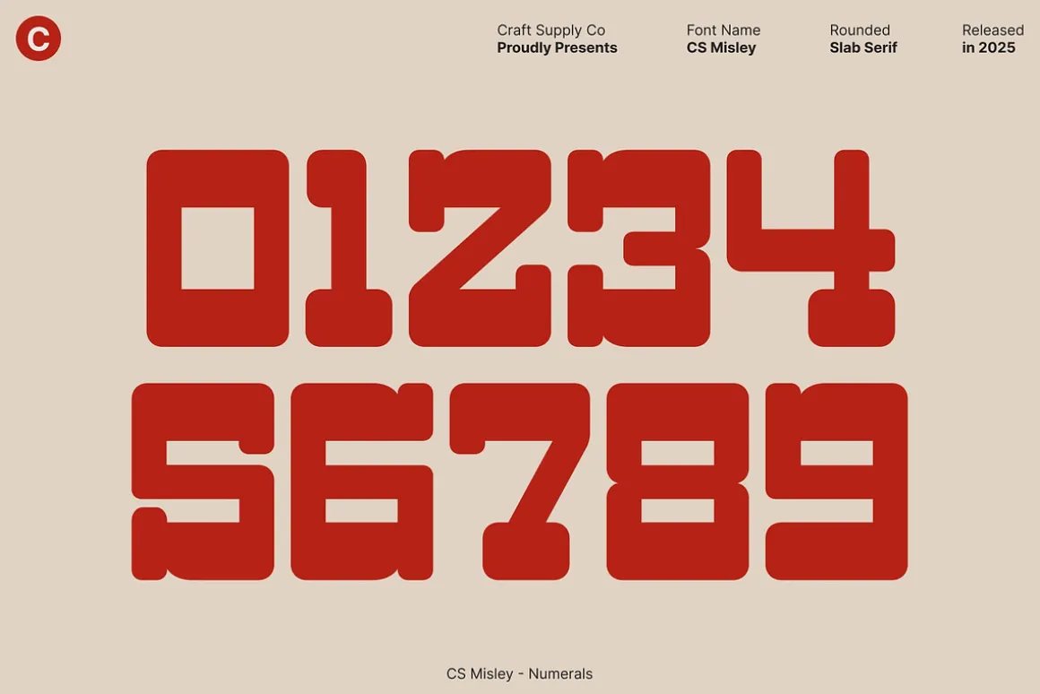 CS Misley – Slab Serif Font