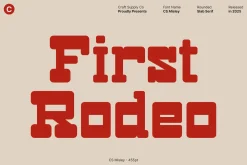 CS Misley – Slab Serif Font