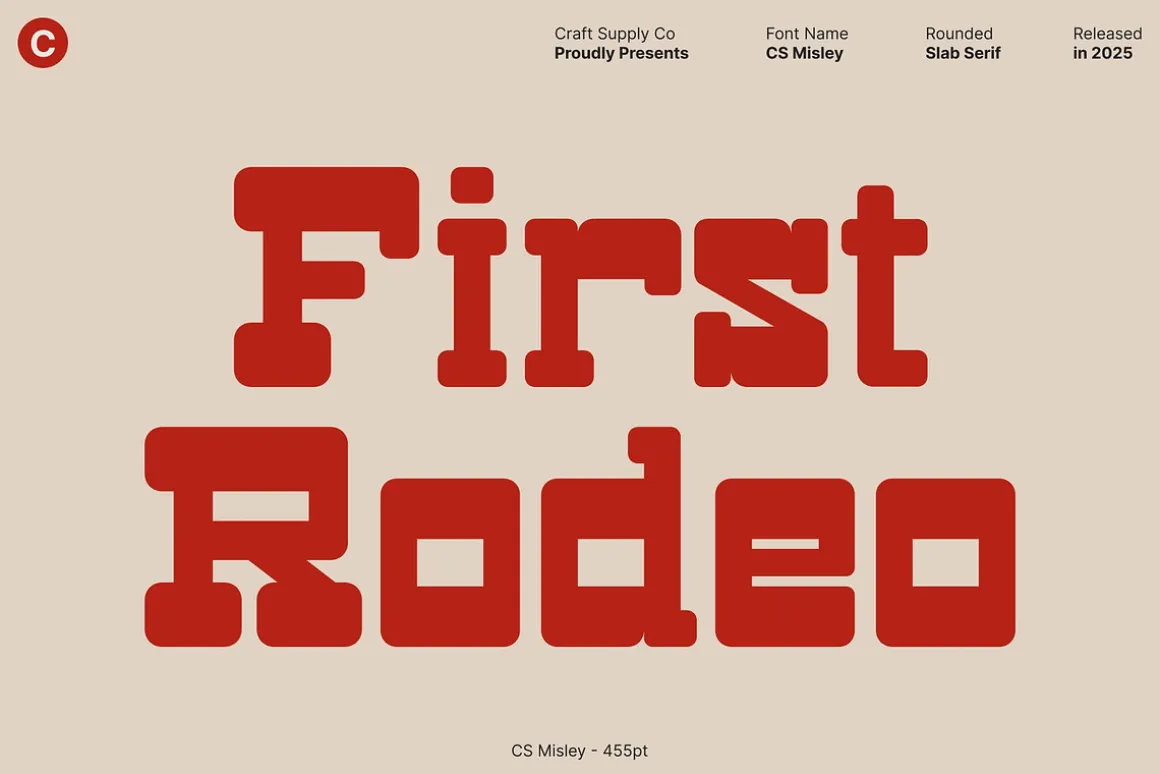 CS Misley – Slab Serif Font