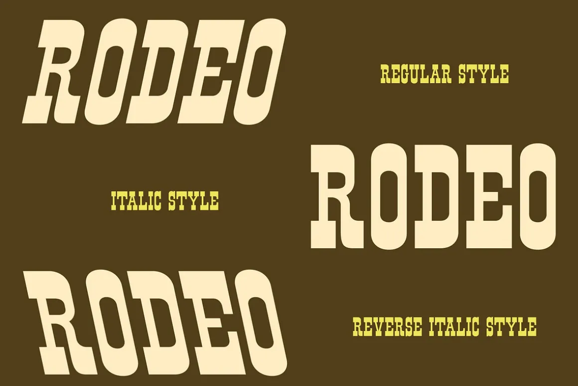 CS Ralphie – Western Display Font
