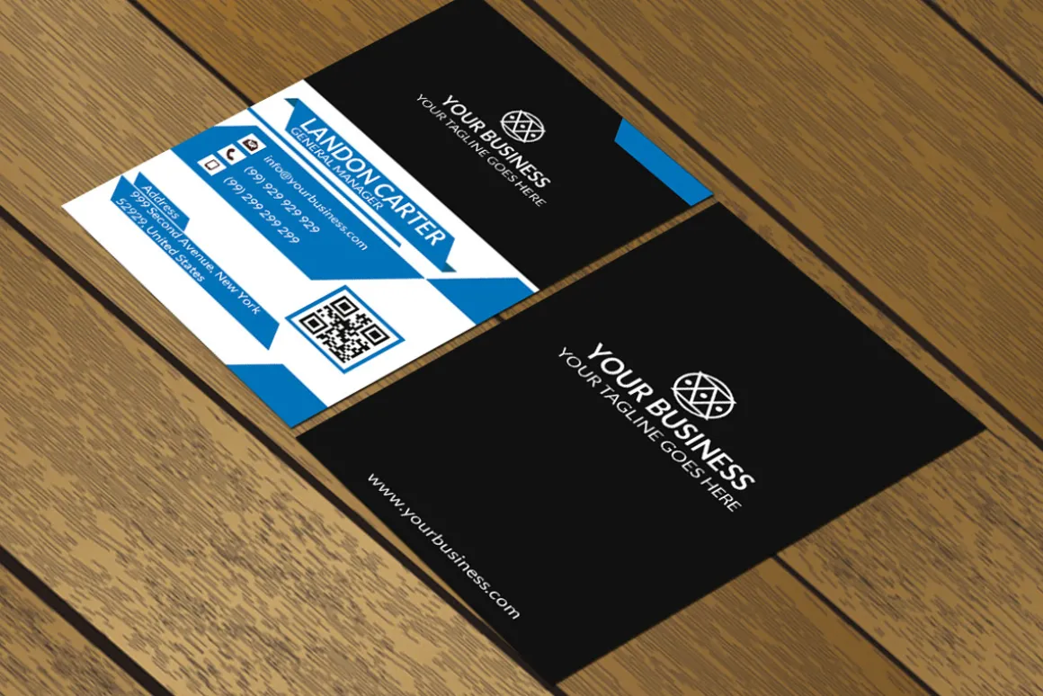 CT034 Corporate business card