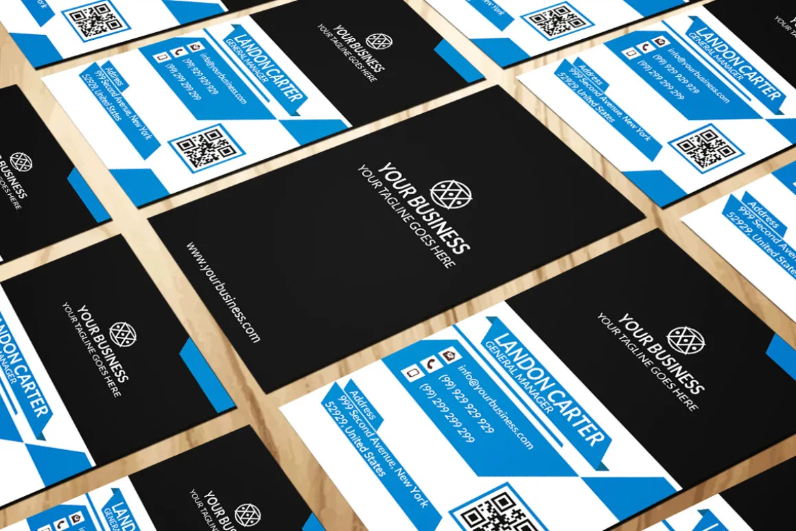CT034 Corporate business card