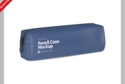 Cube Pencil Case Mockup