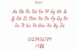 Cupid Font (+ bonus monospace font)