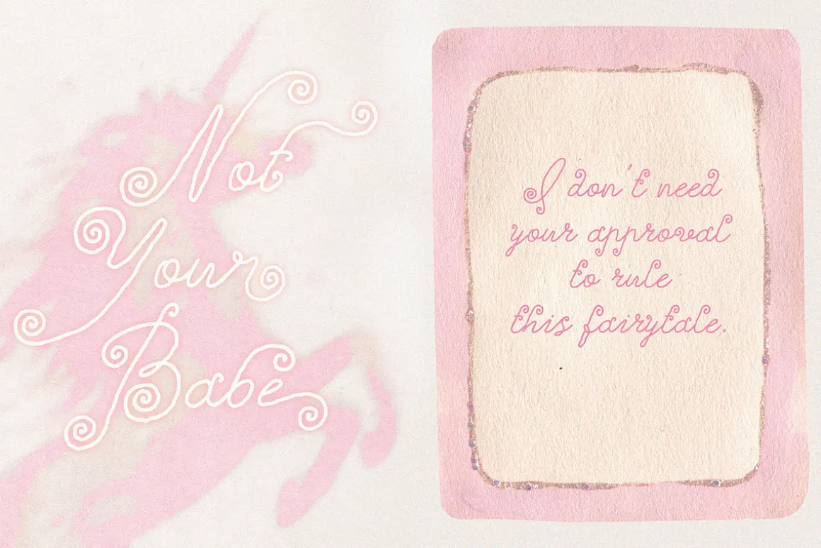 Curly Story Cute Script Font