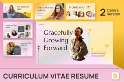 Curriculum Vitae Resume Slides