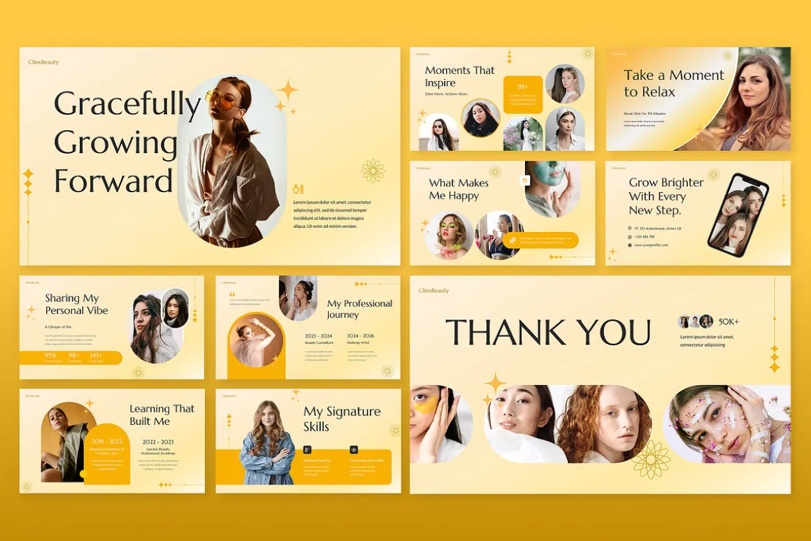 Curriculum Vitae Resume Slides