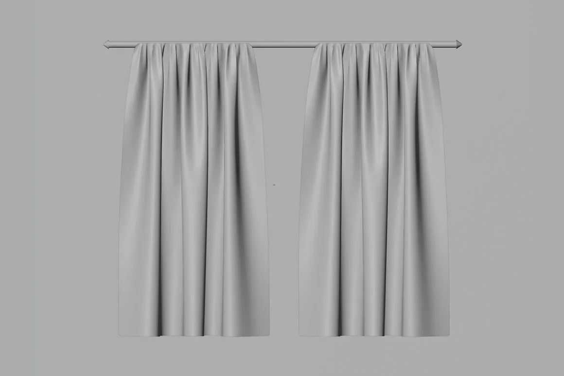 Curtain 3d model
