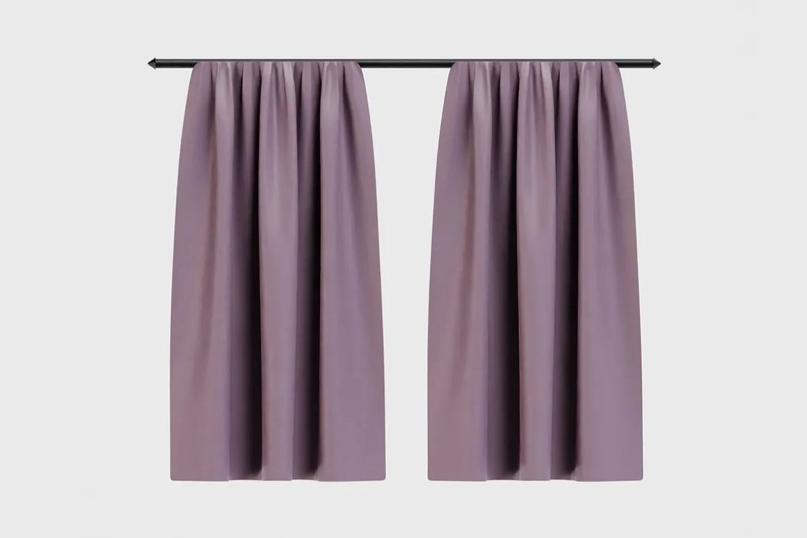 Curtain 3d model