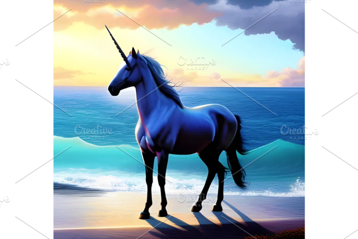 Custom art, Unicorn Majesty