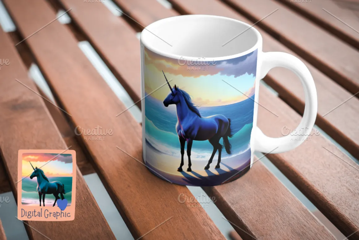 Custom art, Unicorn Majesty