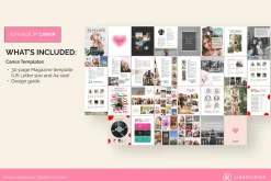 Custom Birthday Magazine Template