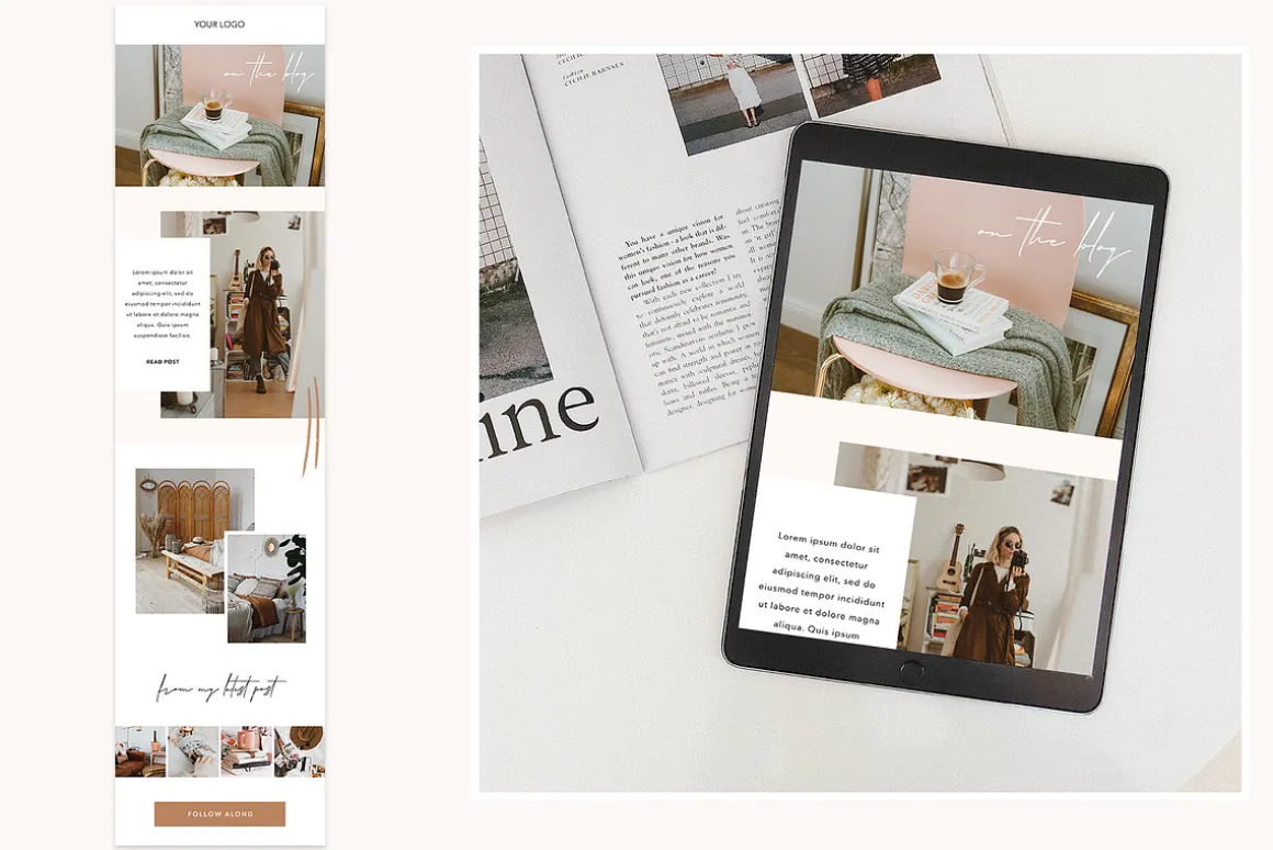 Customisable Email Template