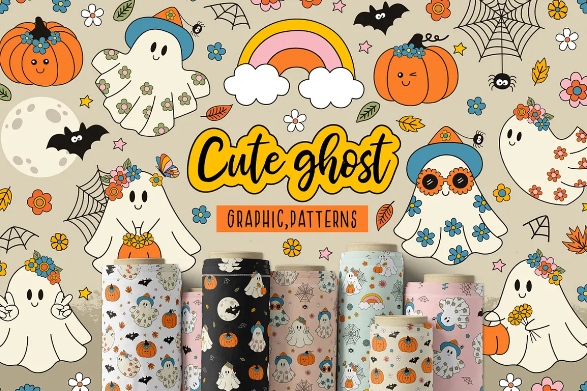 cute ghost collection