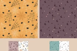 Cute Halloween clipart & patterns