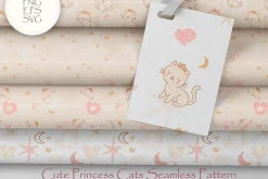 Cute Princess Cat