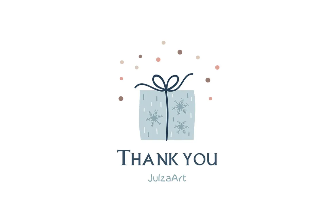Cute snowman clipart