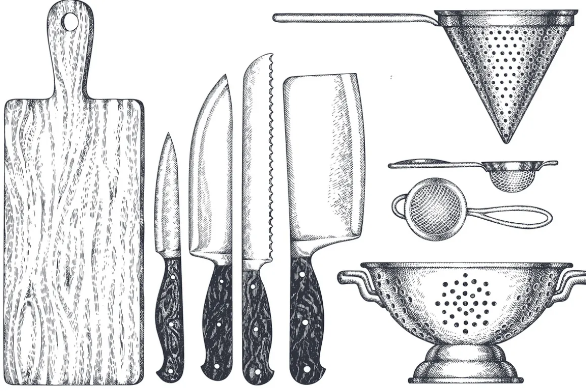 Cutlery Utensils Vector Illustration