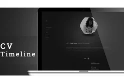 CV Timeline - vCard Resume WordPress
