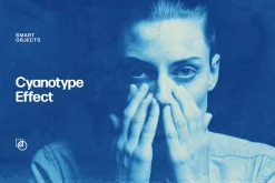 Cyanotype Photo Effect