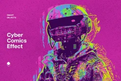 Cyberpunk Photoshop Effects Bundle