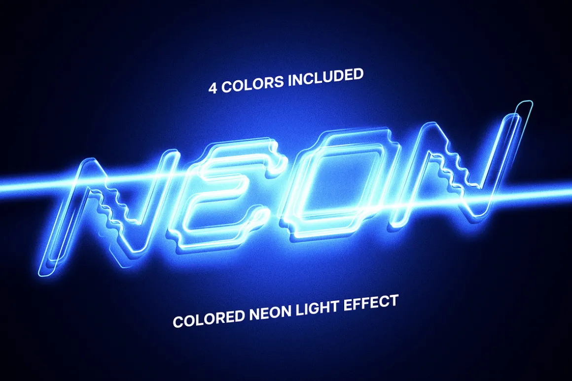 Cyberpunk Photoshop Effects Bundle