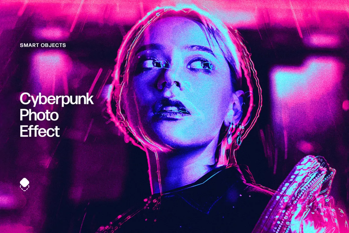 Cyberpunk Photoshop Effects Bundle
